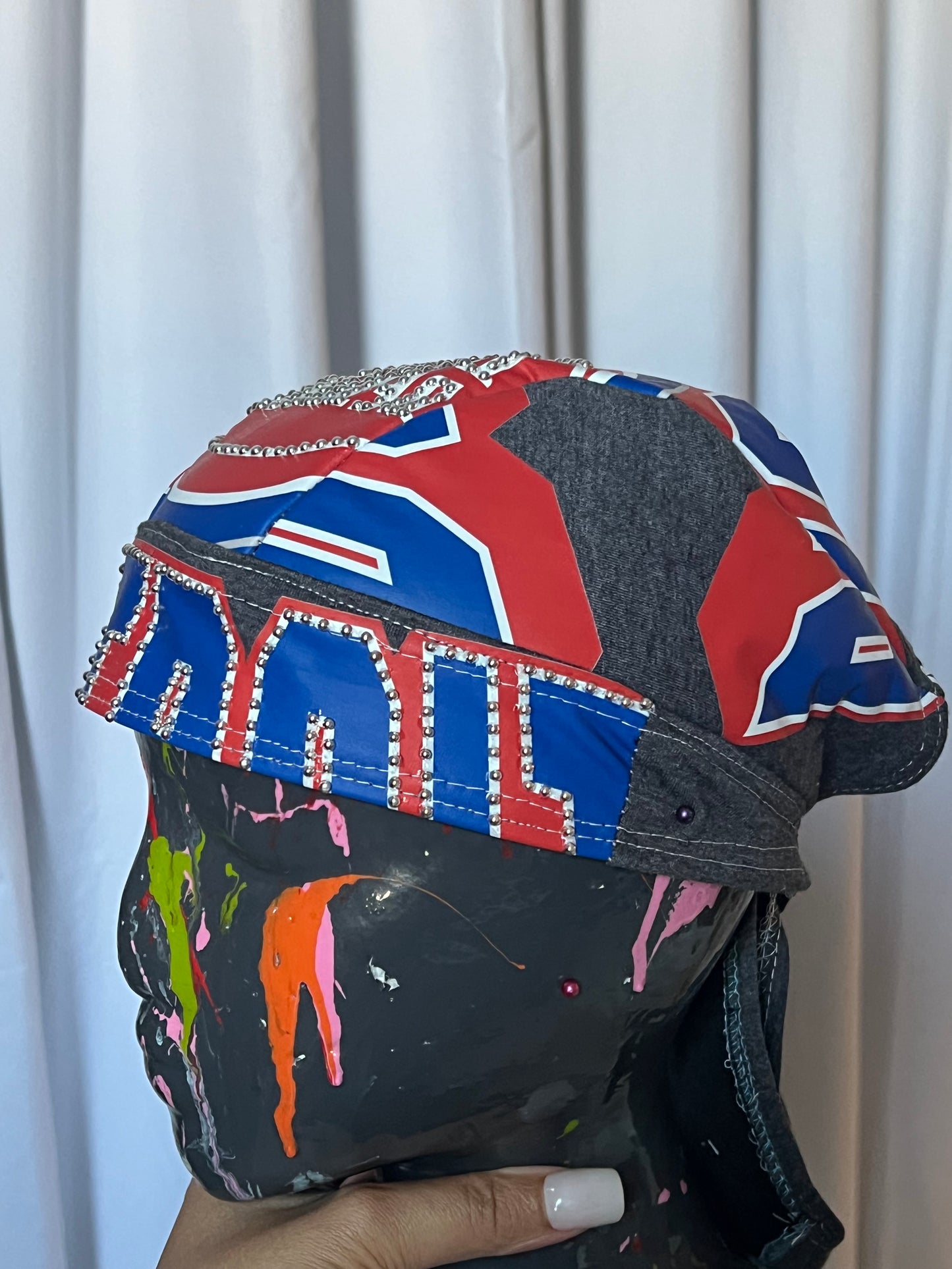 Pistons graphic EXTRA stoned biker cap