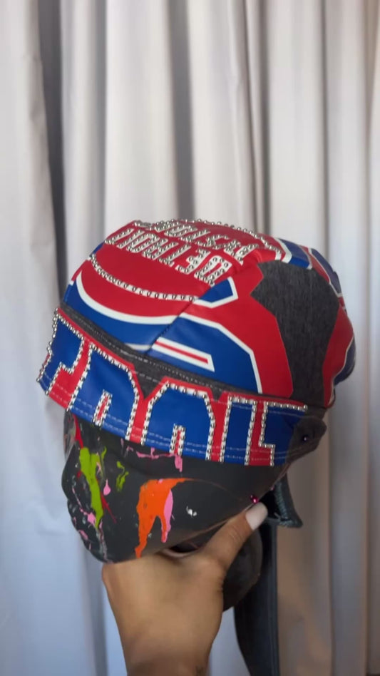 Pistons graphic EXTRA stoned biker cap